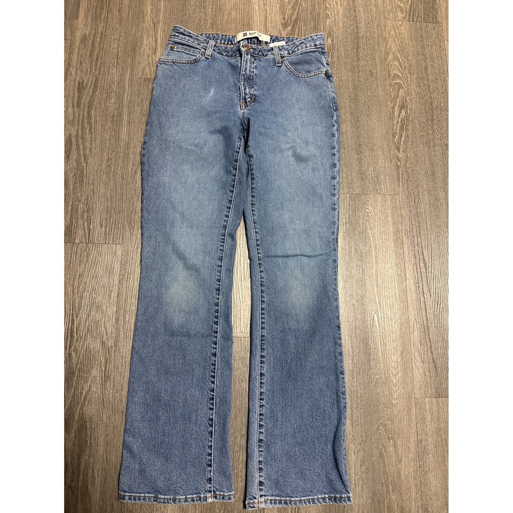 Gap Womens Bootcut Stretch Jeans Medium Wash Blue Denim Size 8 Regular 2005